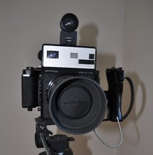 Mamiya Universal Press mit Sektor-Objektiven Polaroid Zubehör Dokumentation