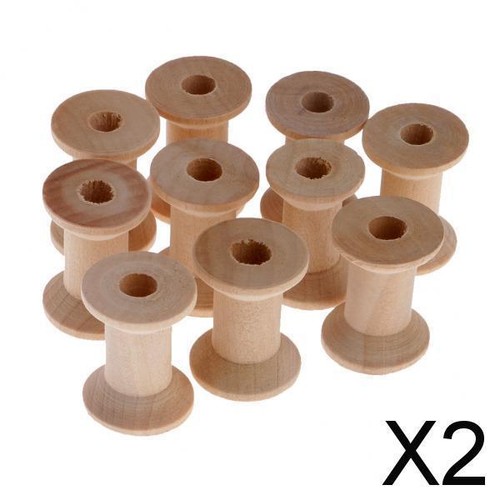 10x holzspulen zum basteln - 10x,