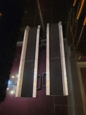 mobile Rampe für Rollstuhl etc., z.B. für Hauseingangstreppe