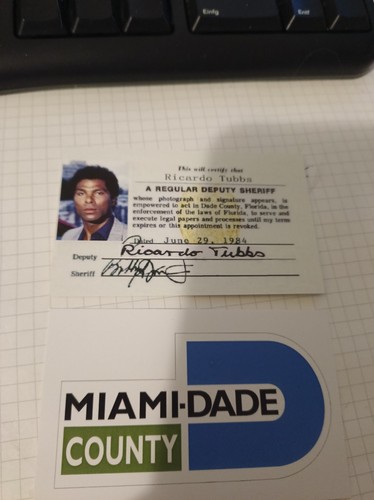Miami vice card ricardo - miami, id