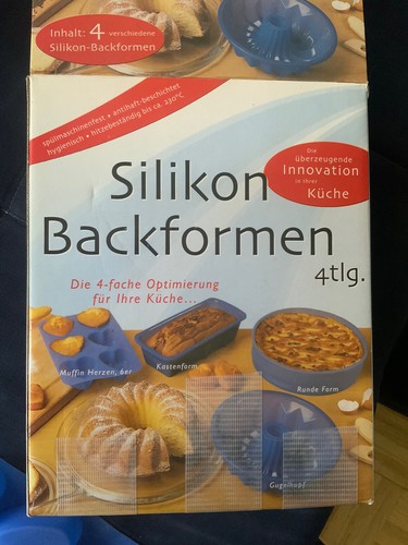 Backformen silikon 3er - 3er, set