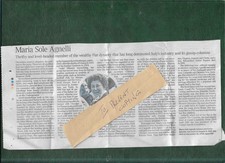 2026 Nachruf auf Maria Sole