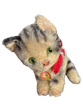 Steiff Katze Kuscheltier Vintage Mehrfarbig 15cm Plüschtier Sammlerstück