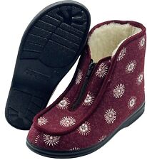 Damen Winter Hausschuhe Filz Hüttenschuhe Schafwolle Filzpantoffeln Schurwolle