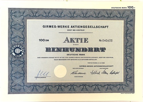 Grimes werke alte aktie - alte,