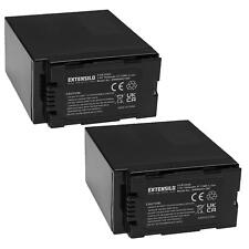 2x Akku für Panasonic AG-HVX201 AG-HPX250P AG-HVX200P AG-HVX200 7800mAh