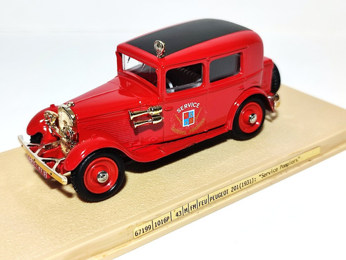 Peugeot 201 service - 201, pompiers