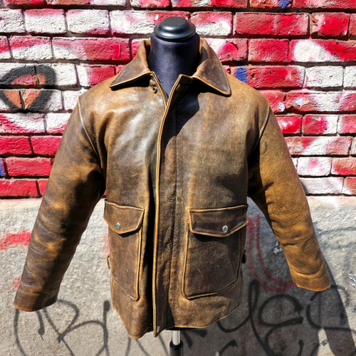 Lederjacke unisex flieger - lederjacke,