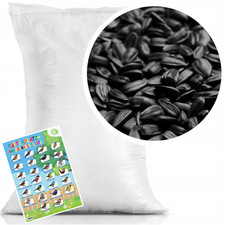 Schwarze Sonnenblumenkerne -