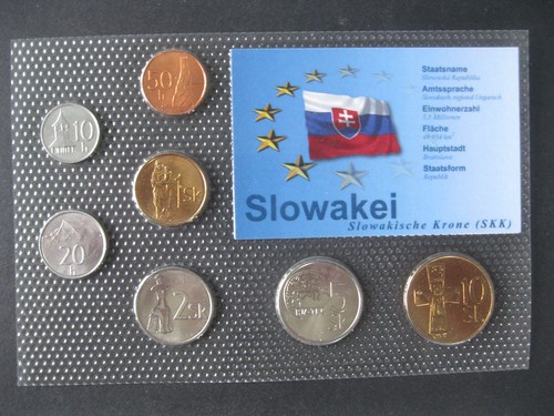 Münzen slowakei blister - slowakei,