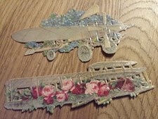 Antike Oblaten Glanzbilder