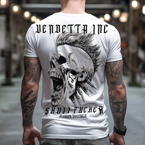 Vendetta inc rundhals kurzarm - vendetta,