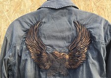 STARS & STRIPES Westernhemd Gr. XL  mit gesticktem Adler hinten - Neu