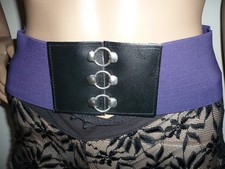 klasse Stretch Gürtel lila 8