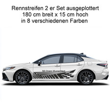 2x Seitenstreifen Aufkleber