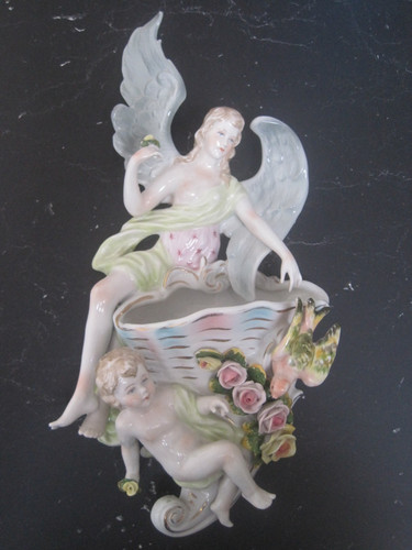Wandvase weihwasser engel - wandvase, weihwasser-