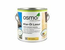 OSMO Klar-Öl Lasur Farblos 000 seidenmatt 0,75 L / 2,5 L Holzgrundierung