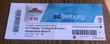 Sammler Ticket "blau"  SC Freiburg - FC Bayern München (30.03.2019) 18/19