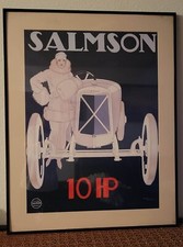 Salmson - 10 HP Vintage Poster