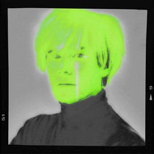 Motiv Andy Warhol Neon Green