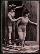 Fotografie Brünette Damen im