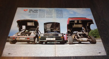 Peugeot 205 Turbo 16, Audi Sport Quattro, Lancia Delta S4 Bericht (1985)