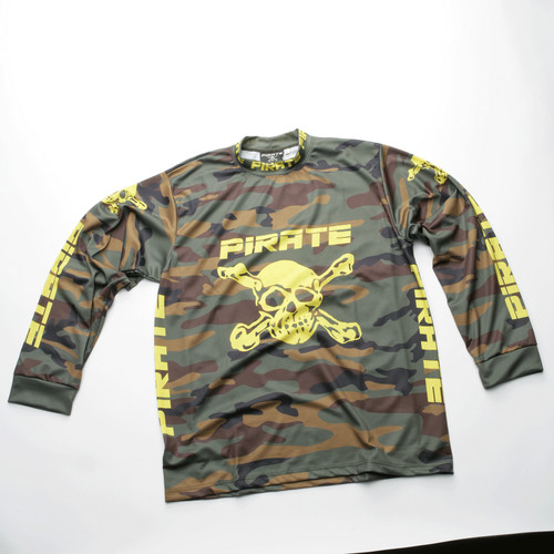 Pirate jersey camo skull - jersey, camo,