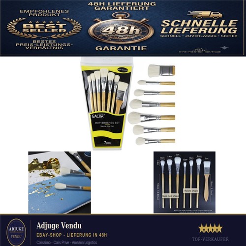Gacdr vergoldungs pinsel set - gacdr, vergoldungs-pinsel-set