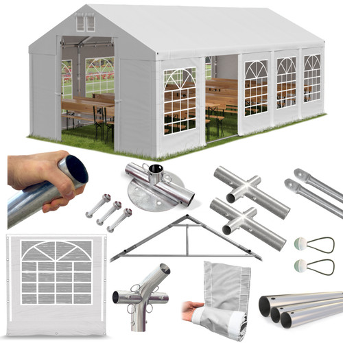 Partyzelt 6x10 gartenzelt - partyzelt,