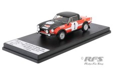 Fiat 124 Abarth Sport Spider Rallye Rally Alpenfahrt 1972 Lindberg 1:43 Trofeu