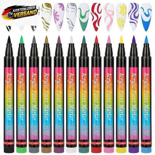 Nagellackstift set farben - 12,