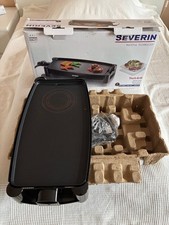 Severin KG 2388 - Elektrogrill Tischgrill Tepanyaki 2200W Fettschale Hotzone