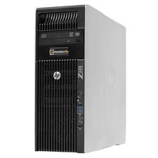 HP Z620 Workstation Xeon E5-2643 3,3GHz 64GB RAM 256GB SSD 3TB HDD Win10