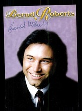 Bernd Roberts Autogrammkarte Original Signiert ## BC 95830