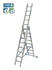 KRAUSE STABILO Vielzweckleiter / 3x8 Sprossen/Stufen - gemäß TRBS 2121-2