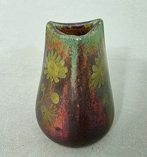 A1661 Jugendstil Vase, Keramik