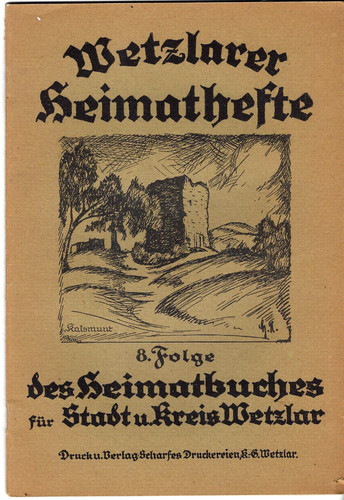 Wetzlar heimat hefte 8 - wetzlar, heimat-hefte