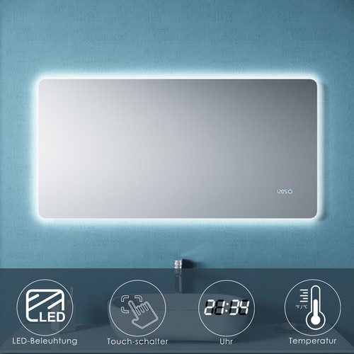 Badspiegel led mit - mit, beleuchtung