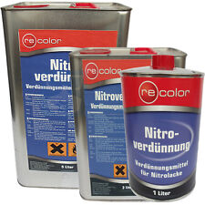 Nitroverdünnung Reiniger 1, 3 oder 5 Liter für Autolack Nitrolack Kunstharzlack