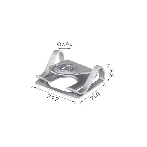 10x blechmutter clip - blechmutter,