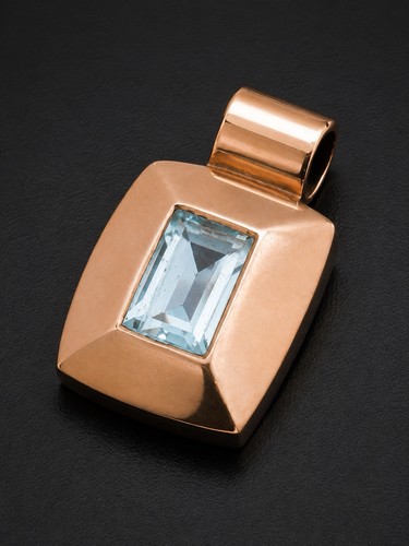 333 rotgold anhänger mit - 333,