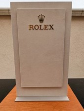 Rolex Display Aufsteller Schild Uhrenständer Reklame Werbung Sign Watchstand AD