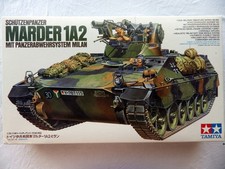 " MARDER 1A2 " TAMIYA 35162 in 1:35 TEILGEBAUT / KOMPLETT 100%