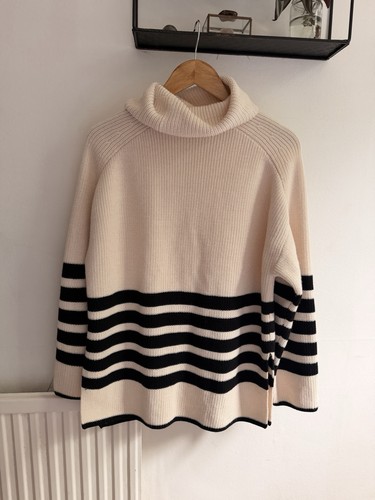 Cos rollkragenpullover creme - cos, &
