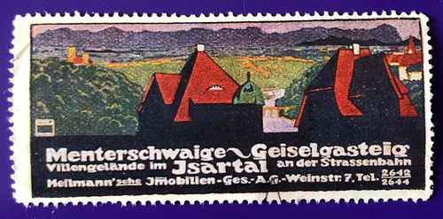 Reklamemarke vignette - reklamemarke,