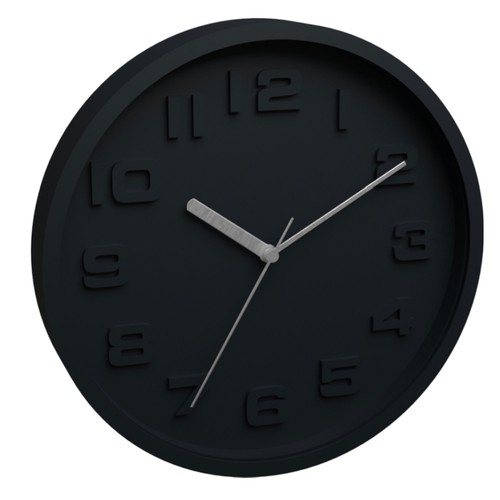 Wanduhr schwarz große - wanduhr, 30