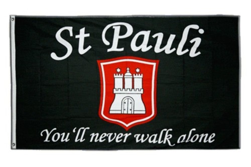 Fahne fanflagge pauli - fahne,