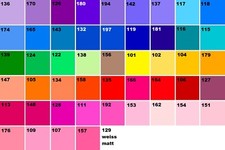 12x lee farbfolien - 12x, farbfilter