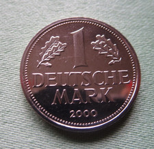 1 DM Mark Kursmünze BRD