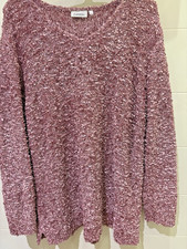 Pullover Rosa Glitzer
